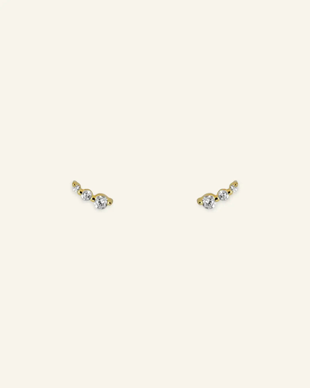 Lola Mini Studs – 18k Gold-Filled Minimalist Earrings by IGGI Jewellery