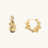 Zara Twisted Hoops