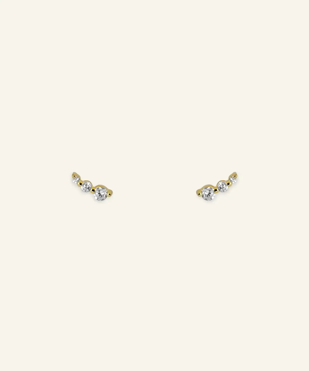 Lola Mini Studs – 18k Gold-Filled Minimalist Earrings by IGGI Jewellery